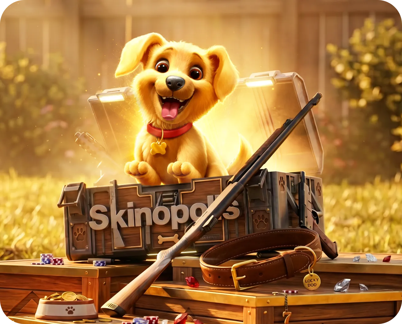 HAPPY DOG