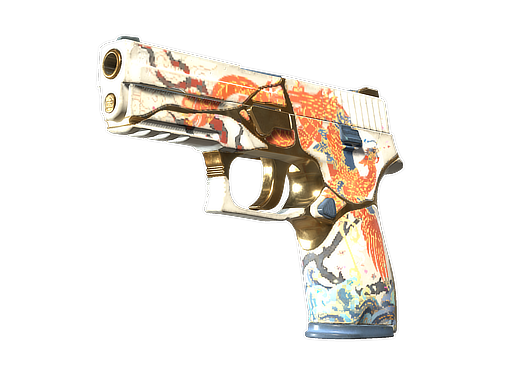 StatTrak™ P250 | Kintsugi (Minimal Wear)